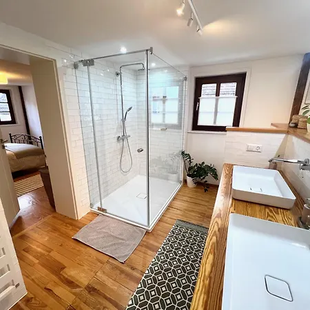 Apartament Bei Tante Lotte - Zuhause Im Modernen Fachwerkhaus Gleiszellen-Gleishorbach