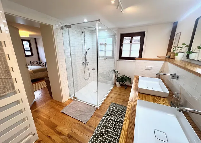 Appartement Bei Tante Lotte - Zuhause Im Modernen Fachwerkhaus Gleiszellen-Gleishorbach